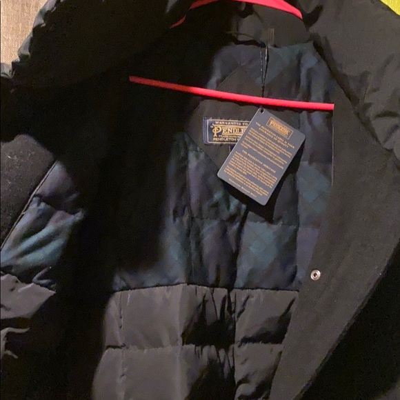 Pendleton Quebec Wool Blend Down Coat - Picture 10 of 11